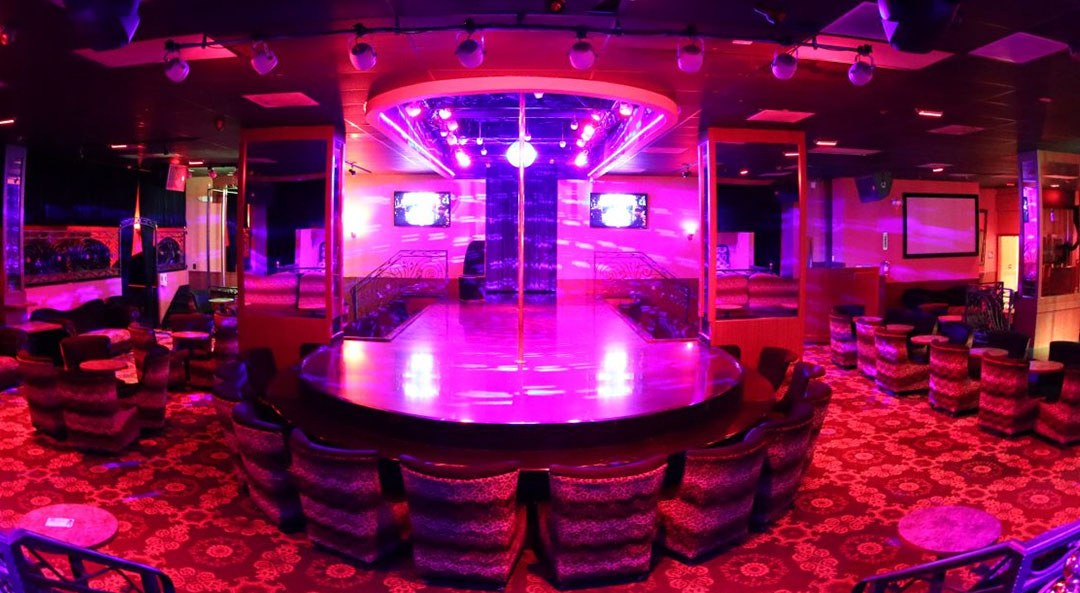 VIP Cabaret Strip Club stage